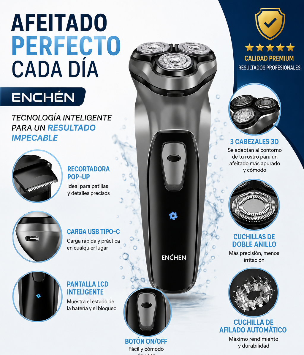 ENCHEN Blackstone 3D Rotary Shaver