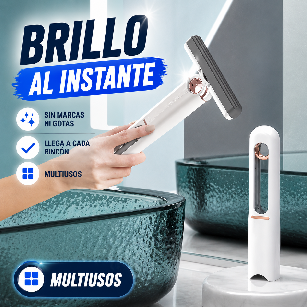 LuxClear | Una Fregona para Dominarlos Todos — Cristales, Espejos y Más